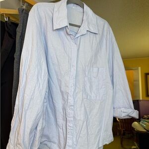 Light Blue Button-Up Shirt